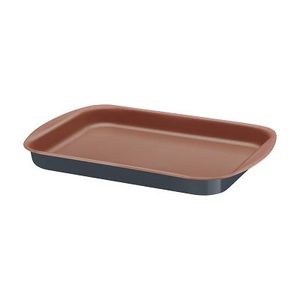 Assadeira Rasa Alumínio 28 Cm Bakery Cinza Tramontina