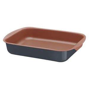 Assadeira Fund Alum 34 Cm Bakery Cinza Tramontina