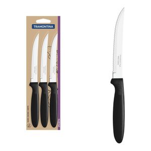 CONJ FACAS CHUR INOX 3PC IPANEM PRE