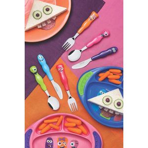 Jogo de Talheres Infantil Monsterkids 3 Peças Tramontina