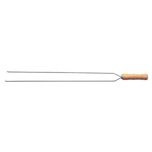 Espeto Duplo Inox para Churrasco 75 cm Tramontina