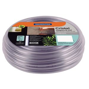 Mangueira Nível Cristal 5/16" Tramontina PVC 1 Camada 30 m
