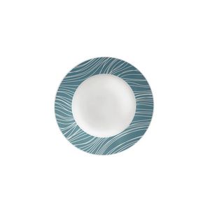 Prato Raso Clarice em Porcelana Decorada 25 cm Tramontina