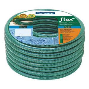 Mangueira Flexível Tramontina Verde em PVC 3 Camadas 20 Metros