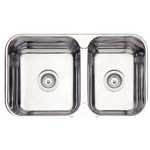 Cuba Isis Inox Polido 69x40 com 2 Cubas Tramontina