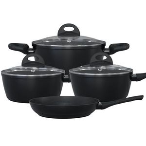 Jogo de Panelas Ouro Preto 4 Peças Multilaser