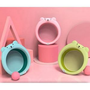Bacia Retrátil Urso Silicone Azul