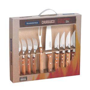 Kit Churrasco 10 Peças Tramontina