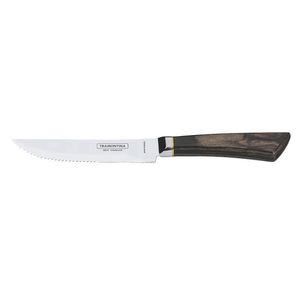 Faca Jumbo Castanho Serrilhado para Churrasco 5" Tramontina