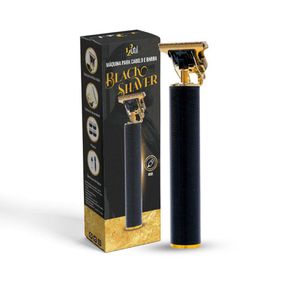 Máquina p/ Cabelo/Barbear Black Shaver USB