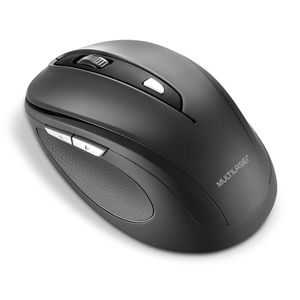 MOUSE SEM FIO 2.4 GHZ COMFORT 6 BOTÕES PRETO USB - MO237