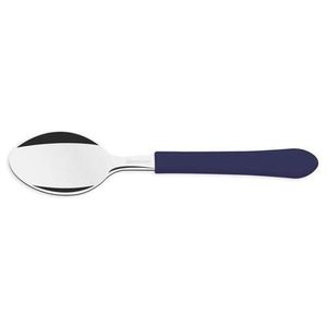 Colher Chá Inox Leme Tramontina Azul