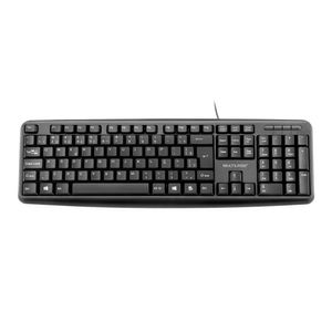 TECLADO BASICO SLIM PRETO USB - TC065