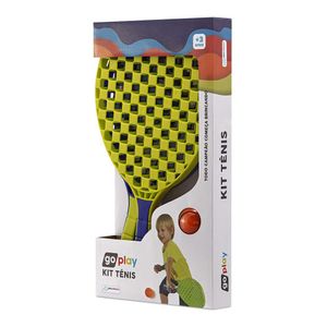 GO PLAY KIT TENIS COM 2 RAQUETES E BOLINHA - BR949