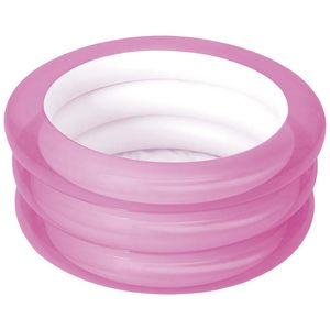 Banheira Inflável 80 Litros Rosa Mor