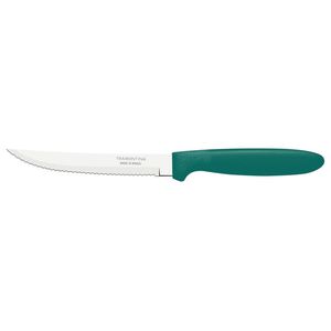 Faca Churrasco Inox 5" Ipanema Verde Esmeralda Tramontina
