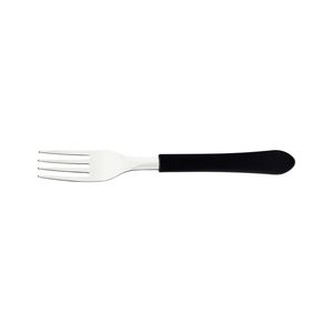 Garfo Para Sobremesa Inox Leme Preto Tramontina