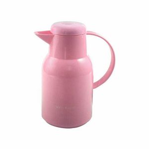 Garrafa Térmica com Botão Yins Home Rosa 500 ml