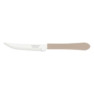 Faca Churrasco Inox 4" Leme Cinza Tramontina