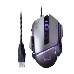 WARRIOR IVOR MOUSE GAMER 3200DPI GRAFITE - MO262