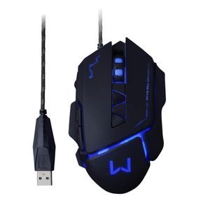 WARRIOR IVOR MOUSE GAMER 3200DPI PRETO - MO261