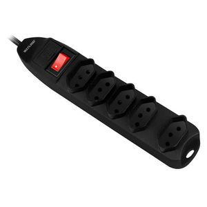 FILTRO DE LINHA 5 TOMADAS PRETO - WI297