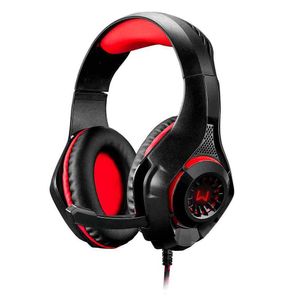 WARRIOR RAMA HEADSET GAMER USB P3 P2 RED LED - PH219