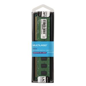 MEMÓRIA MULTILASER DDR3 UDIMM 4GB 1600 MHZ - MM410