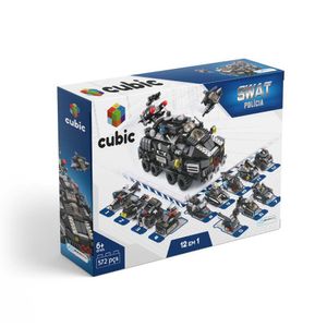 CUBIC 12 EM 1 POLICIA 572 PCS - BR1095