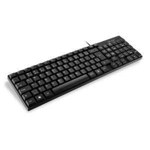 TECLADO BASICO SLIM PRETO USB - TC193