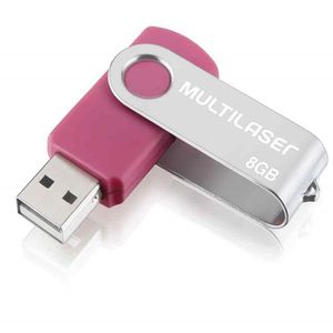 PENDRIVE TWIST ROSA 8GB - PD687