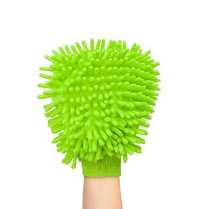 LUVA EM MICROFIBRA DUPLA FACE LIMPEZA E POLIMENTO 100 % POLIESTER - AU309