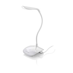 LUMINARIA LED USB BRANCA - AC274