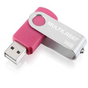 PENDRIVE TWIST ROSA 16GB - PD688