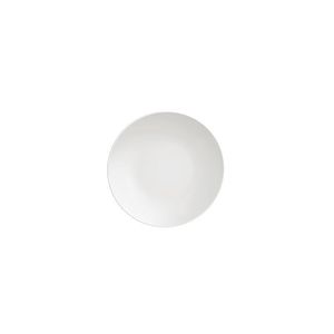 Prato Sobremesa Jacqueline Porcelana Branca 19 cm Tramontina