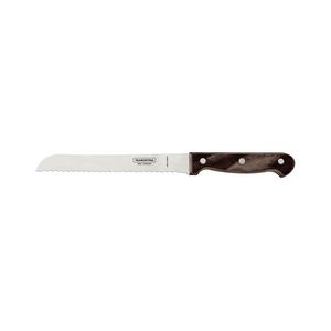 Faca Pão Inox 7 Polywood Castanho Tramontina