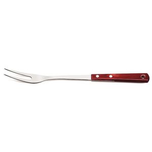 Garfo Assados Inox Polywood Vermelho Tramontina