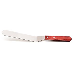 Espatula Confeiteiro Inox 7" Polywood Vermelho Tramontina