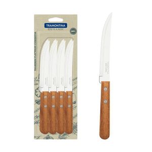 Conj. Facas Churrasco Inox 12Pc Dynamic Tramontina