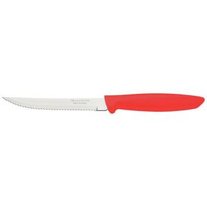 Faca Churrasco Frutas Inox 5 Plenus Vermelho Tramontina