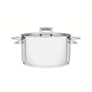 Caçarola Funda Aço Inox Brava 24 cm Tramontina