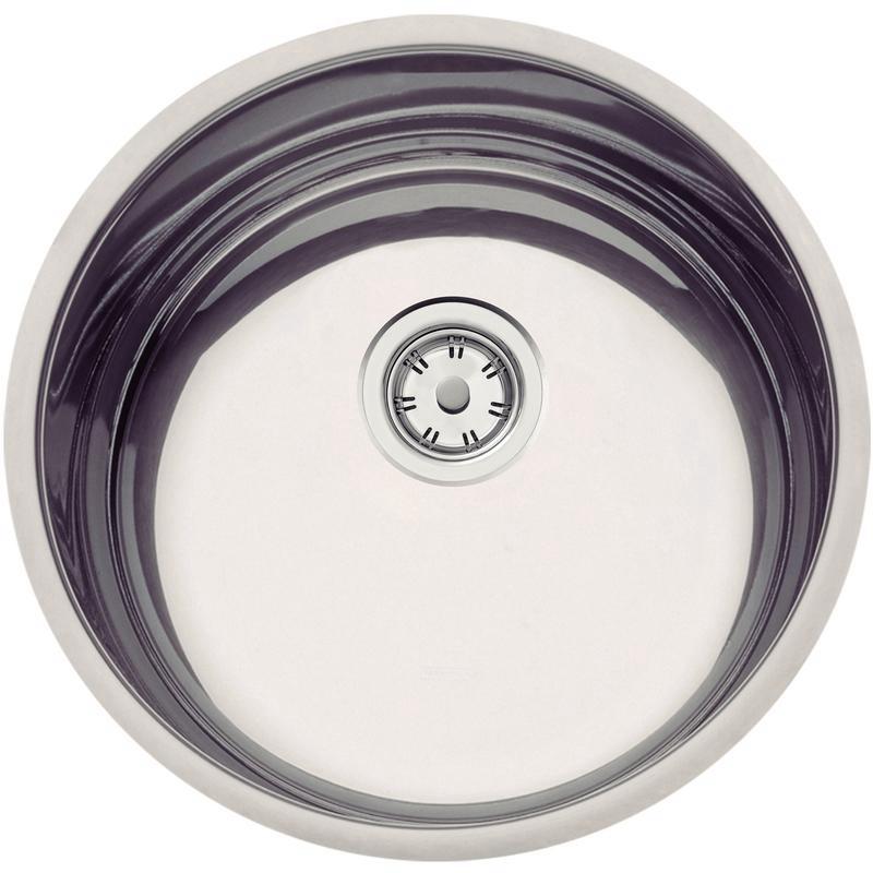 Cuba de Embutir Tramontina 38cm Luna 38 BL em Aço Inox Polido