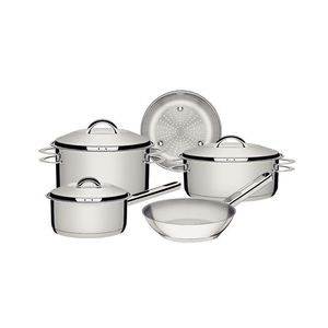 Jogo Panelas Aço Inox 5 Peças Solar Tramontina