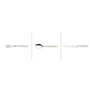 Kit 15 Talheres Ipanema Cinza Tramontina