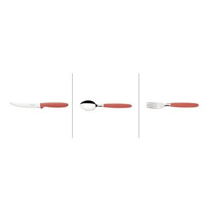 Kit 15 Talheres Tramontina Ipanema Goiaba