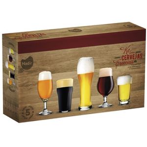 Kit Cervejas Especiais 5 Peças Nadir Figueiredo 0851/137