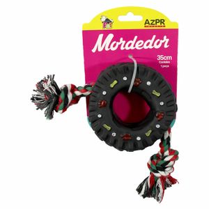 Mordedor Pet Pneu Com Corda Azpr