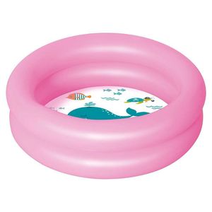 Banheira Inflável 28 Litros Rosa Mor