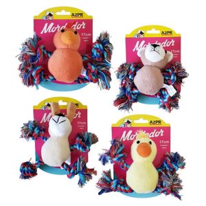 Mordedor Pet Pelúcia Com Corda 17 Cm Azpr