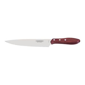 Faca Para Carne Vermelho Polywood 8" Tramontina